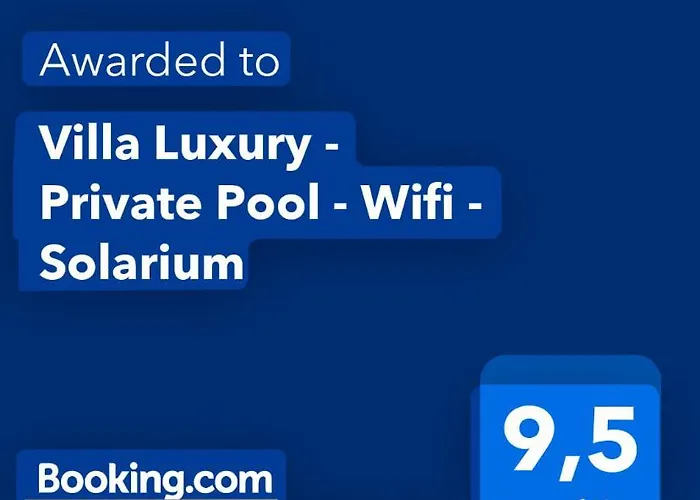 Luxury - Private Pool - Wifi - Solarium Villa Alicante