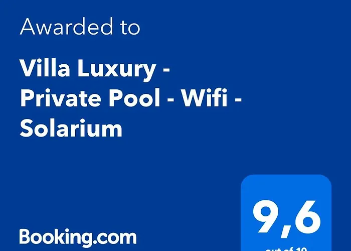Luxury - Private Pool - Wifi - Solarium Villa *